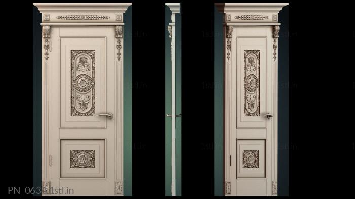 स्क्वायर पैनल (PN_0634) सीएनसी मशीन के लिए 3D मॉडल