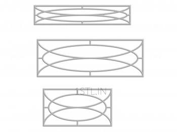 2D panel (P2D_0121) 3D model for CNC machine