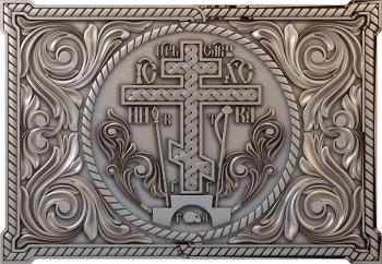 Church panel (PC_0003-1) 3D model for CNC machine