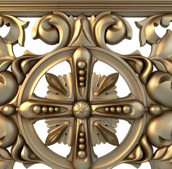 Church panel (PC_0029) 3D model for CNC machine