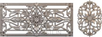 Church panel (PC_0054) 3D model for CNC machine