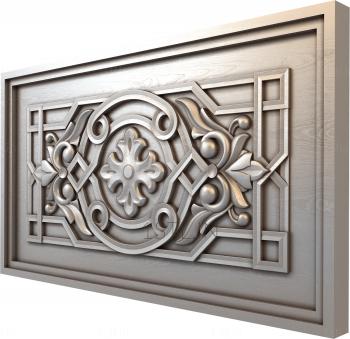 Church panel (PC_0063-1) 3D model for CNC machine