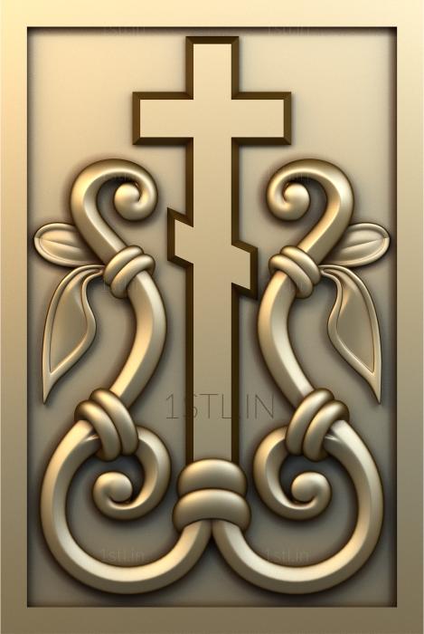 Church panel (PC_0068) 3D model for CNC machine