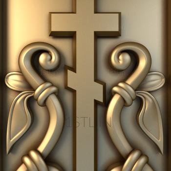 Church panel (PC_0068) 3D model for CNC machine