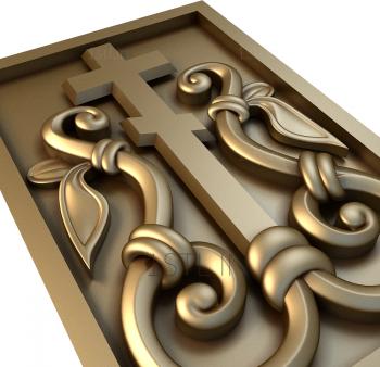 Church panel (PC_0068) 3D model for CNC machine