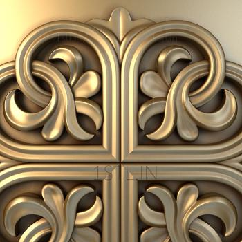 Church panel (PC_0069) 3D model for CNC machine