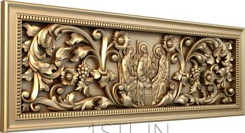 Church panel (PC_0077-1) 3D model for CNC machine