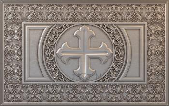 Church panel (PC_0091) 3D model for CNC machine