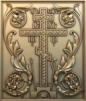 Church panel (PC_0115) 3D model for CNC machine