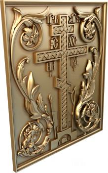 Church panel (PC_0115) 3D model for CNC machine