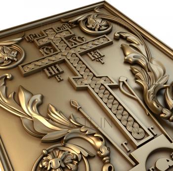 Church panel (PC_0115) 3D model for CNC machine