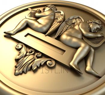 Church panel (PC_0129) 3D model for CNC machine
