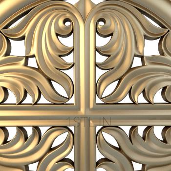 Church panel (PC_0136) 3D model for CNC machine