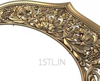 Church panel (PC_0140) 3D model for CNC machine