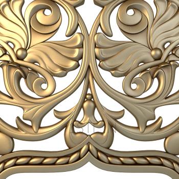 Church panel (PC_0150) 3D model for CNC machine