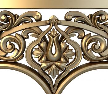 Church panel (PC_0151) 3D model for CNC machine