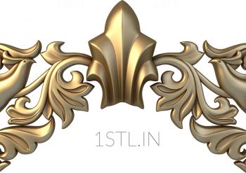 Church panel (PC_0153) 3D model for CNC machine