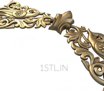 Church panel (PC_0153) 3D model for CNC machine