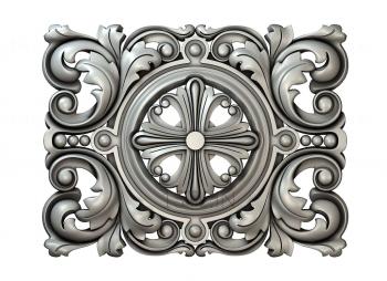 Church panel (PC_0170) 3D model for CNC machine