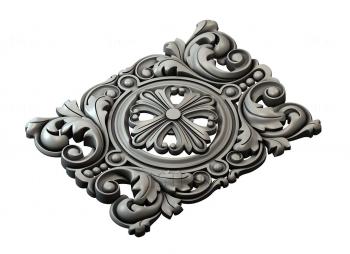 Church panel (PC_0170) 3D model for CNC machine