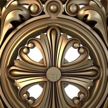 Church panel (PC_0170) 3D model for CNC machine