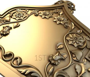 Church panel (PC_0174) 3D model for CNC machine