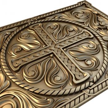 Church panel (PC_0183) 3D model for CNC machine