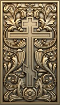 Church panel (PC_0186) 3D model for CNC machine