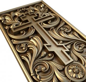 Church panel (PC_0186) 3D model for CNC machine