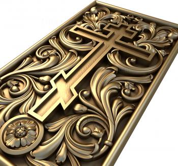 Church panel (PC_0186) 3D model for CNC machine