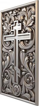 Church panel (PC_0186) 3D model for CNC machine