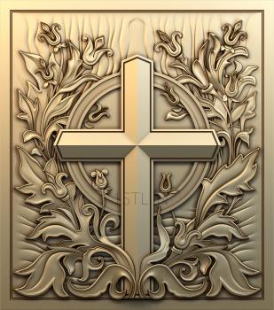 Church panel (PC_0199) 3D model for CNC machine