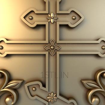 Church panel (PC_0210) 3D model for CNC machine