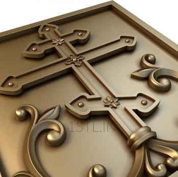 Church panel (PC_0210) 3D model for CNC machine