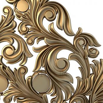 Church panel (PC_0212) 3D model for CNC machine
