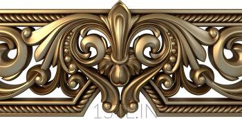 Church panel (PC_0214) 3D model for CNC machine
