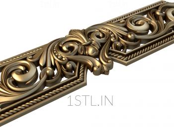 Church panel (PC_0214) 3D model for CNC machine