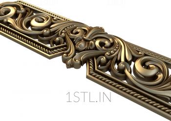 Church panel (PC_0214) 3D model for CNC machine