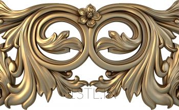 Church panel (PC_0216) 3D model for CNC machine