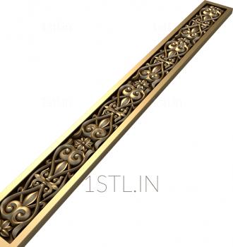 Church panel (PC_0220) 3D model for CNC machine