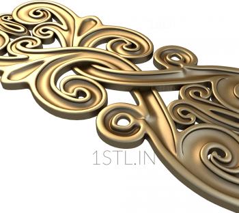 Church panel (PC_0221) 3D model for CNC machine