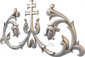 Church panel (PC_0254) 3D model for CNC machine