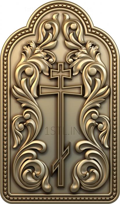 Church panel (PC_0269) 3D model for CNC machine