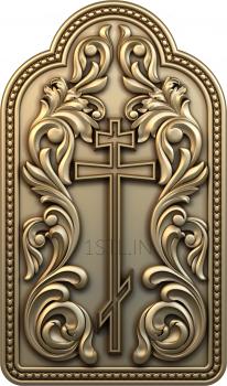 Church panel (PC_0269) 3D model for CNC machine