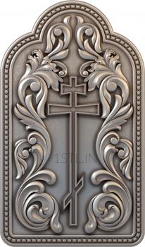 Church panel (PC_0269) 3D model for CNC machine