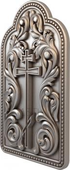 Church panel (PC_0269) 3D model for CNC machine