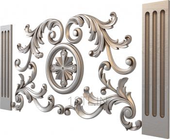 Church panel (PC_0270) 3D model for CNC machine