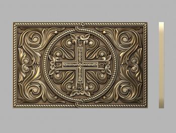 Church panel (PC_0272) 3D model for CNC machine