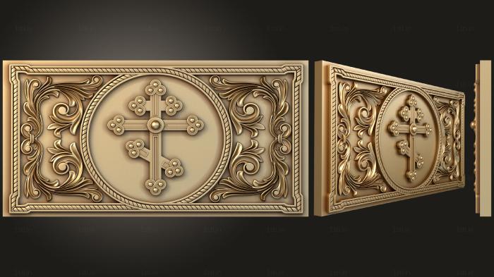 Church panel (PC_0289) 3D model for CNC machine