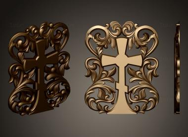 Church panel (PC_0343) 3D model for CNC machine